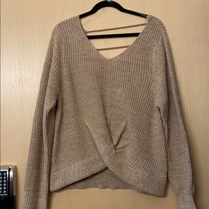 Kamila Bar Back Sweater